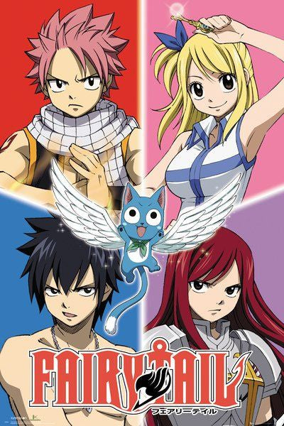 Fairy Tail Team Poster PICKUP ONLY