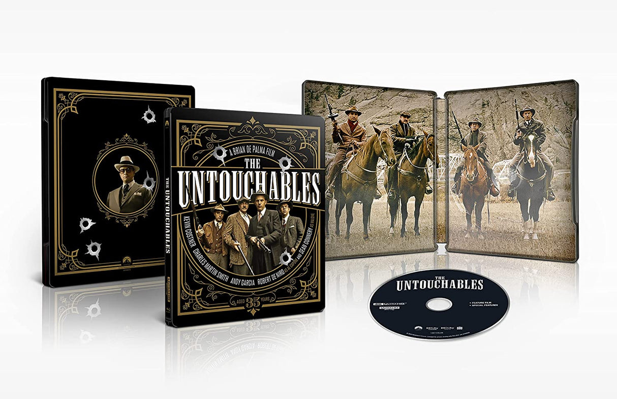 The Untouchables (4K UHD, Limited Edition Steelbook)