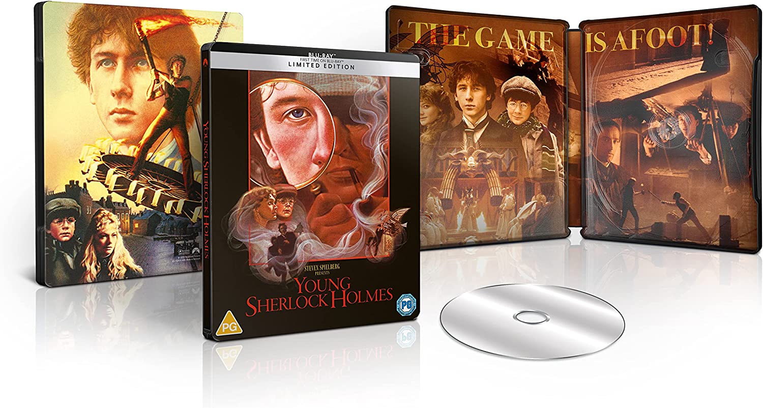 Young Sherlock Holmes (Limited Edition Steelbook, Region Free)