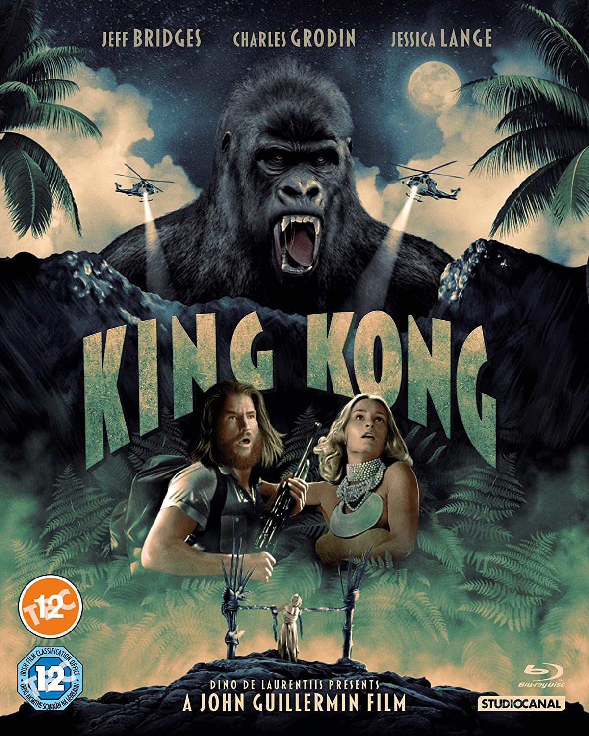 King Kong (1976, Region B) w/SLIP