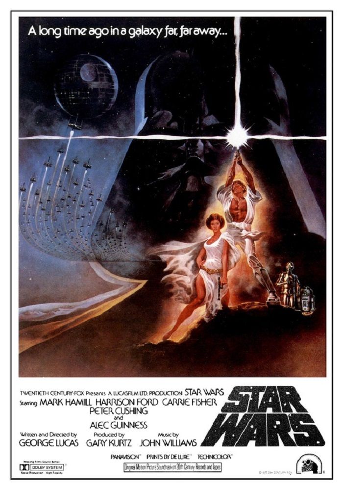 Star Wars a New Hope Style A Poster PICKUP ONLY