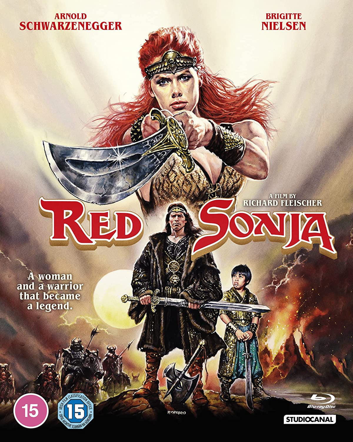Red Sonja (Blu-Ray, Region B) w/SLIP
