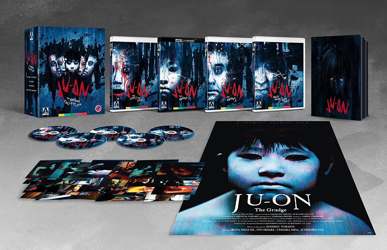 Ju-On: The Grudge Collection (Limited Edition, 4K/Blu-Ray, Region B) –  Orbit DVD