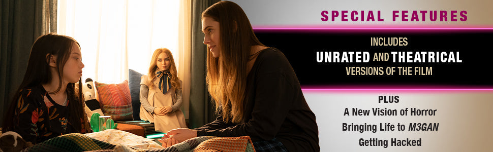 M3GAN (Unrated + Theatrical) w/SLIP