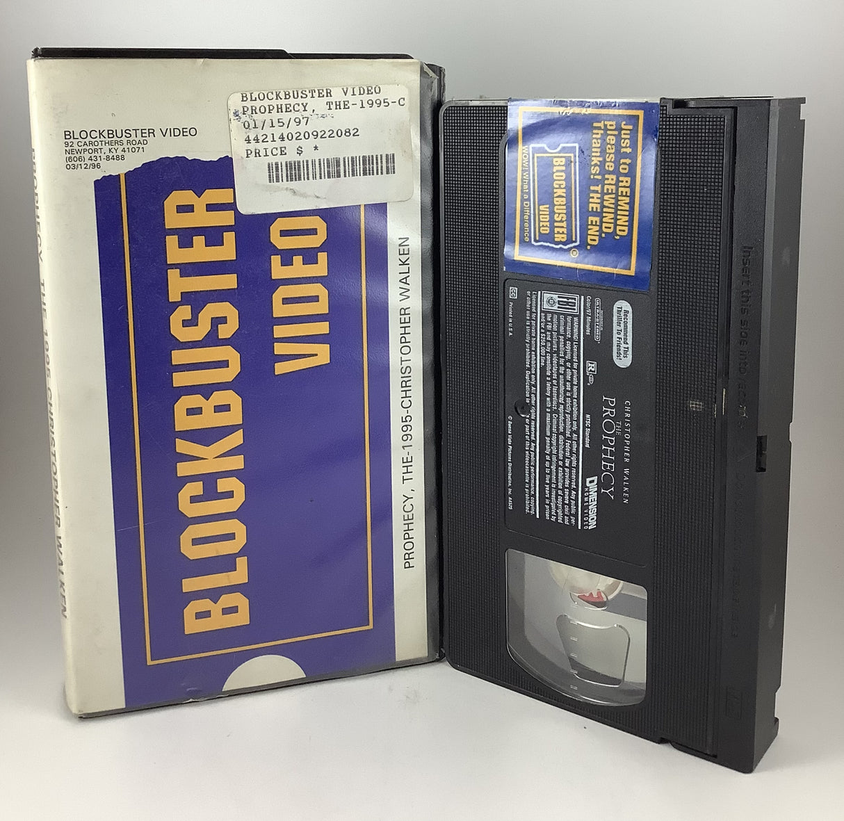 The Prophecy (Blockbuster Video Rental Clamshell) VHS