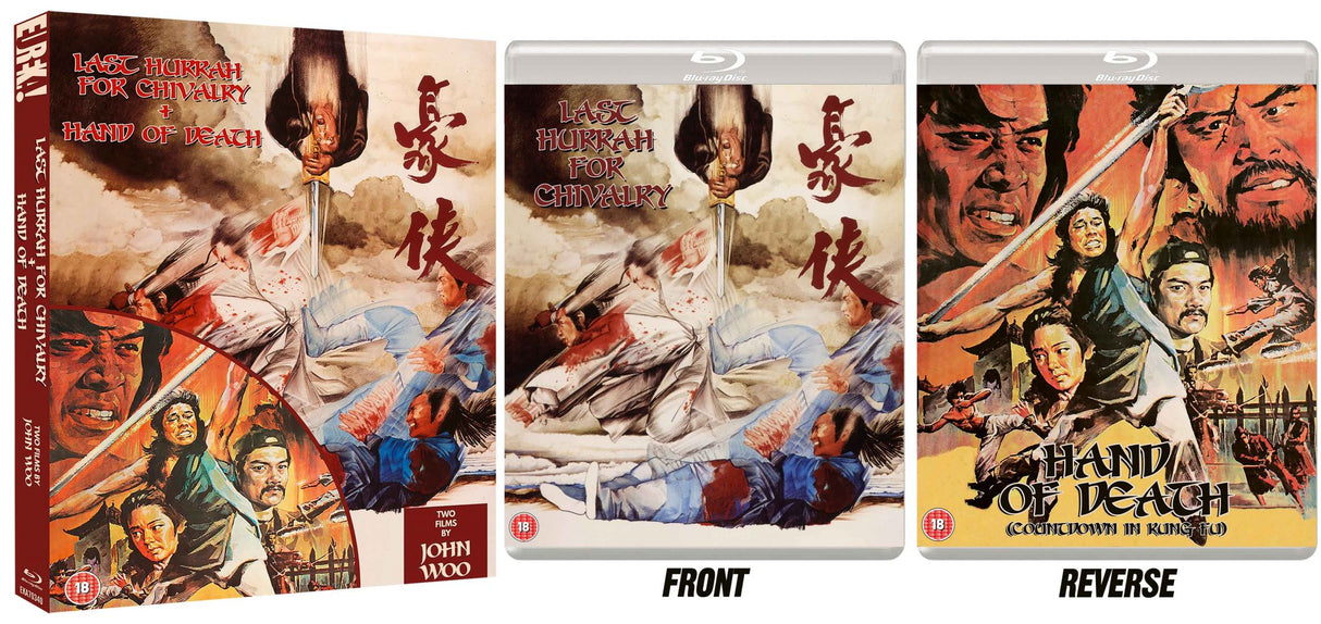 Last Hurrah for Chivalry / Hand of Death: Two Films by John Woo (Limited Edition, Region B) w/SLIP