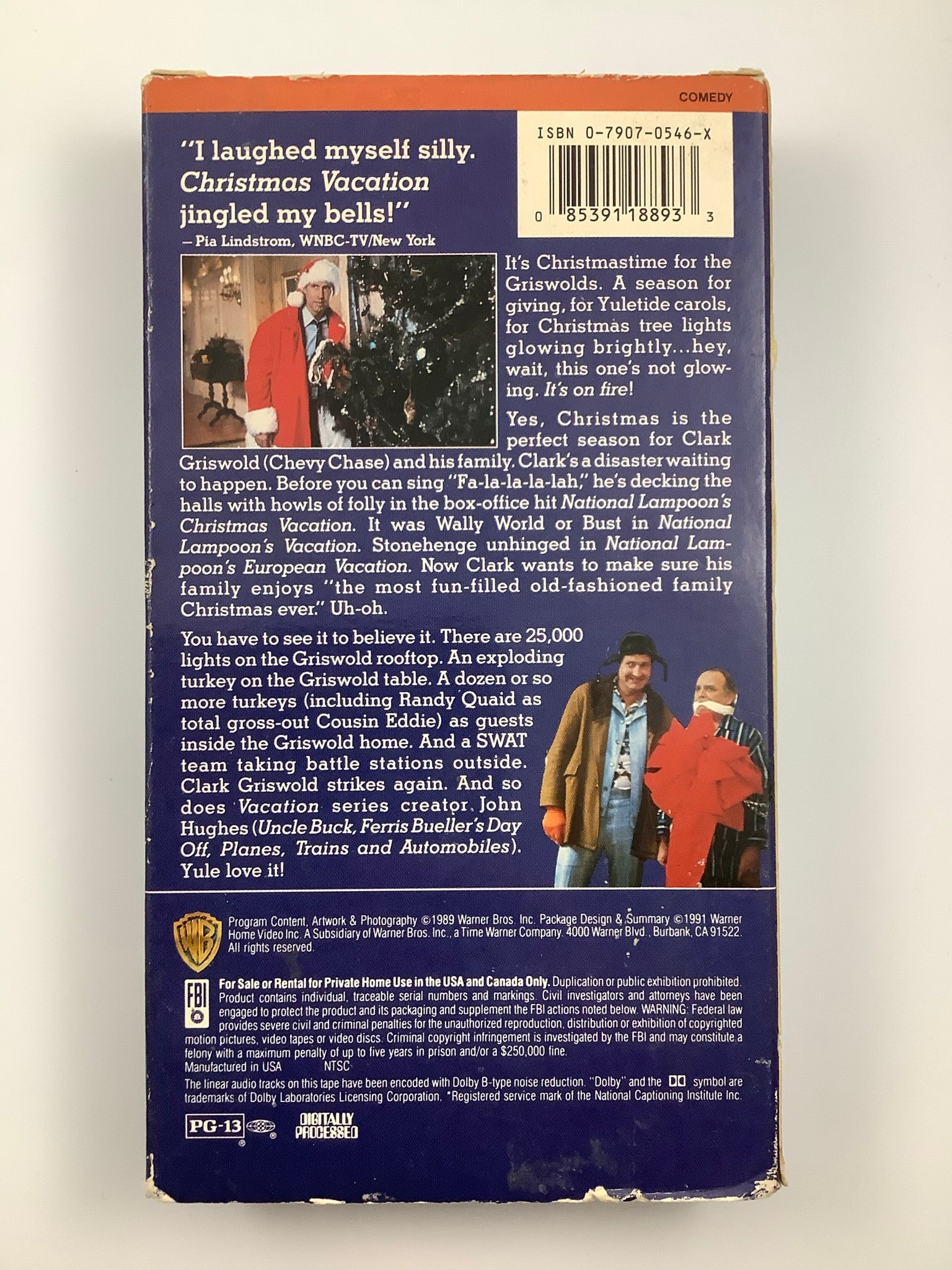 National Lampoon's Christmas Vacation VHS Orbit DVD
