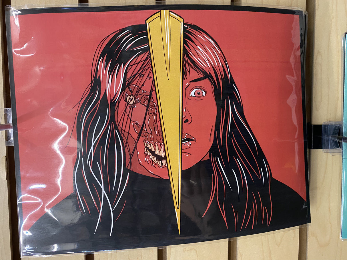 Malignant Bandit McGee Art Print