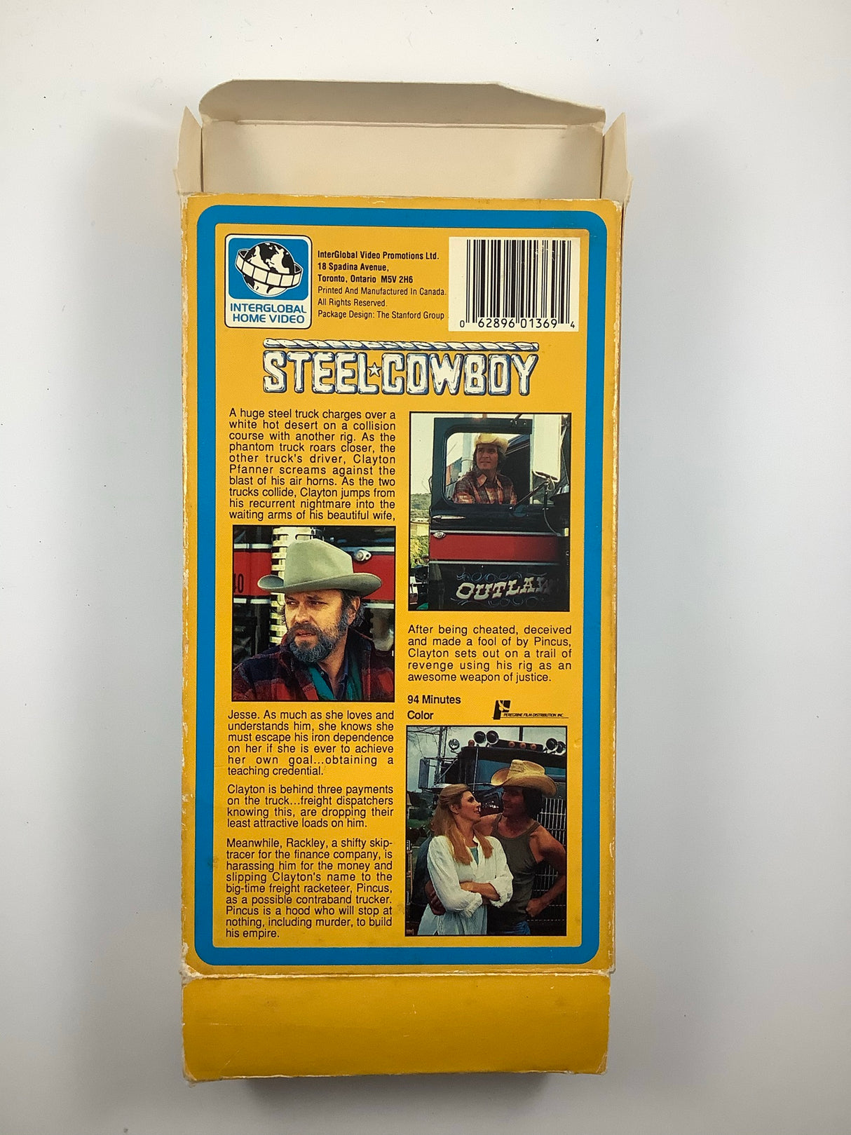 Steel Cowboy VHS