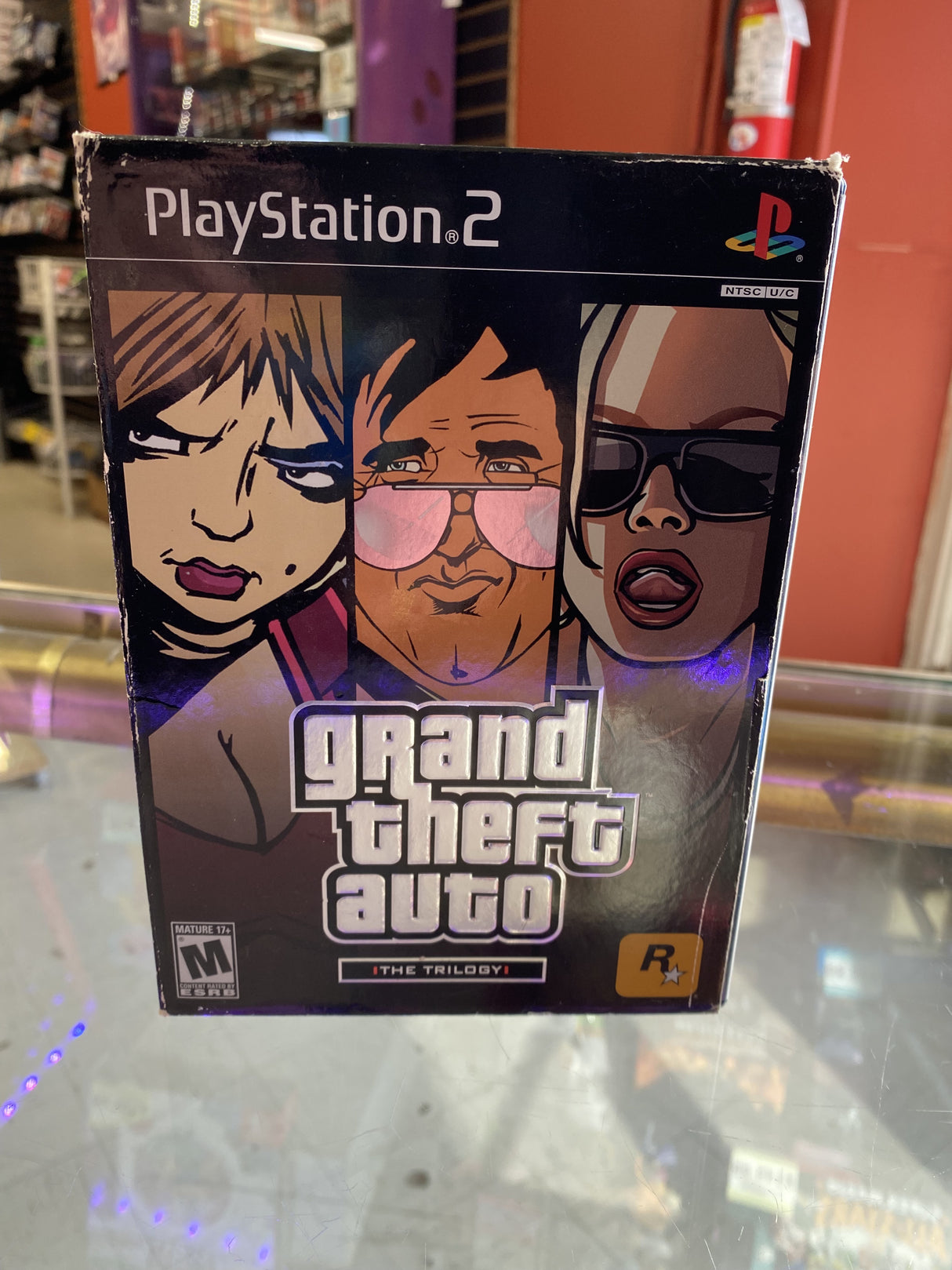 Grand Theft Auto The Trilogy Playstation 2 USED **DAMAGED PLEASE READ**