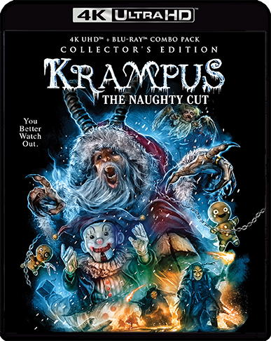 Krampus: The Naughty Cut (4K UHD) w/SLIP