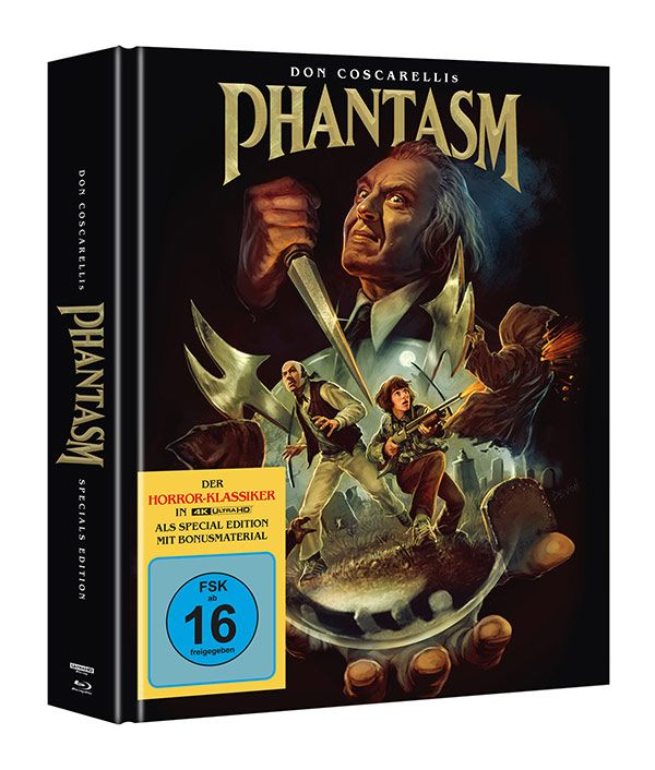 Phantasm (4K UHD Limited Edition Mediabook, Region Free/B)