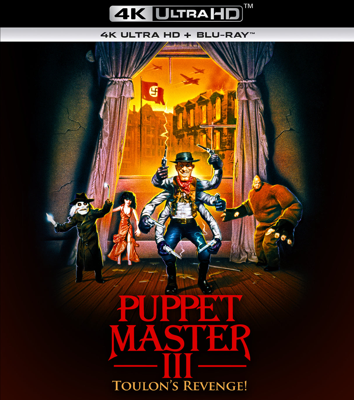 Puppet Master 3: Toulon's Revenge (4K UHD) w/SLIP