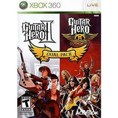 Guitar Hero II & Guitar Hero Aerosmith Dual Pack XBOX 360 USED