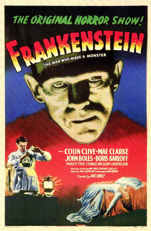 Frankenstein Poster 11x17