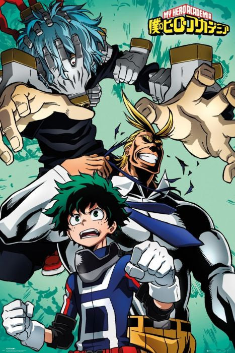 My Hero Academia Collage Poster PICKUP ONLY