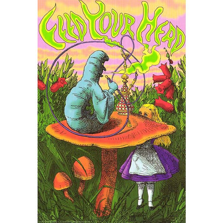 Alice in Wonderland Feed Your Head Poster PICKUP ONLY