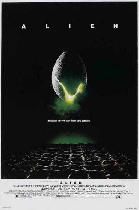 Alien (1979) Poster PICKUP ONLY - Posters/Stickers/Art