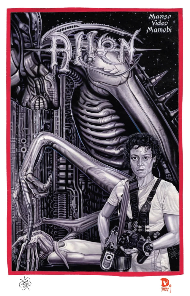 Alien by C.A. Wisely Ghanaian Poster - Posters/Stickers/Art