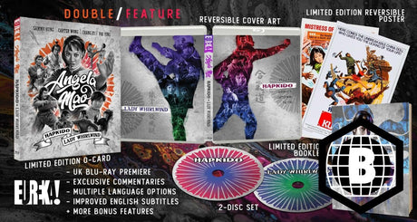 Angela Mao : Hapkido and Lady Whirlwind (Limited Edition, Region B) w/SLIP - New Blu - Ray