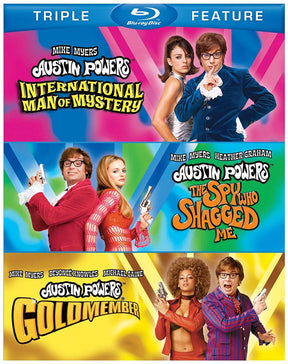 Austin Powers Triple Feature - New Blu - Ray