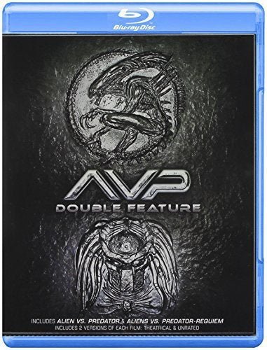 AVP Double Feature (Alien vs. Predator / Aliens vs. Predator: Requiem) - New Blu - Ray