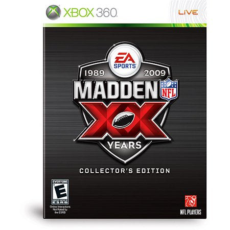 Madden 2009 20th Anniversary Collector's Edition XBOX 360