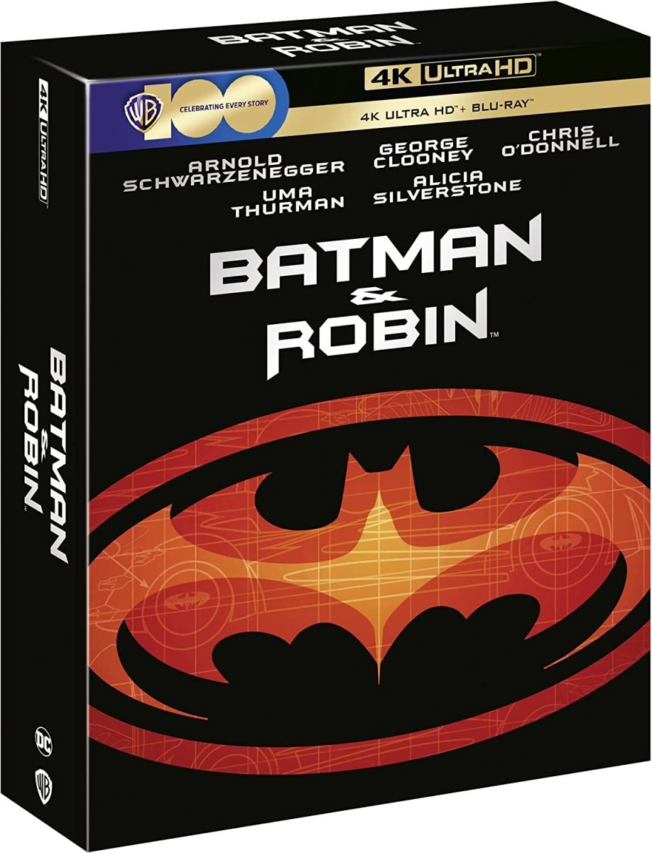 Batman & Robin (4K UHD, Ultimate Collector's Edition Steelbook, Region Free/B) - New 4K UHD