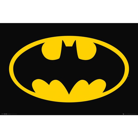 Batman Symbol Poster PICKUP ONLY