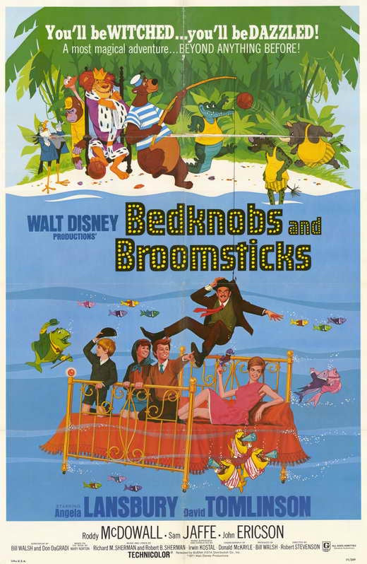 Bedknobs and Broomsticks Poster 11x17