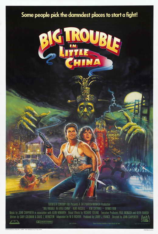 Big Trouble in Little China Poster 11x17