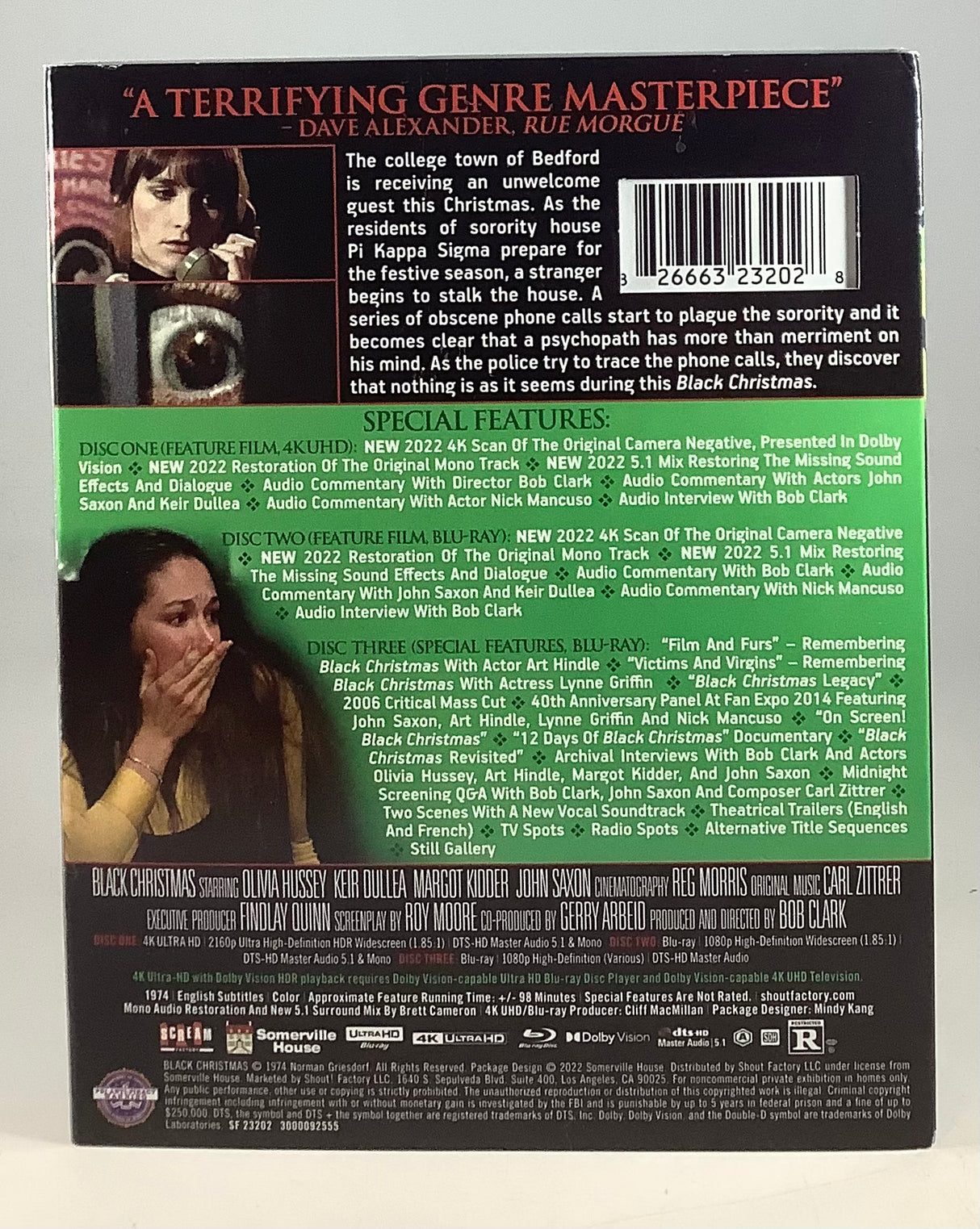 Black Christmas (4K UHD) w/SLIP USED