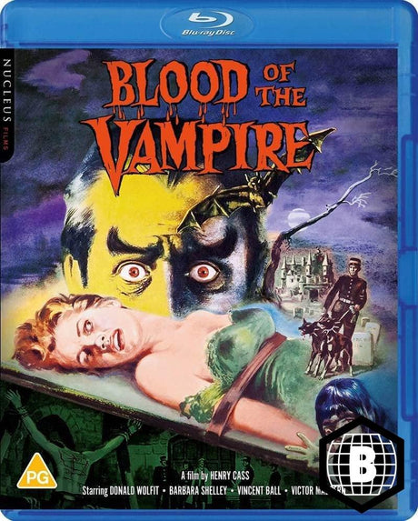 Blood of the Vampire (Region B) - New Blu - Ray