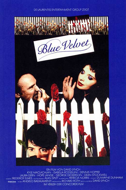 Blue Velvet Poster 11x17