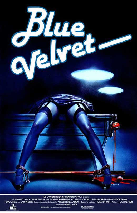 Blue Velvet Poster Style B 11x17