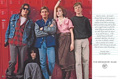 Breakfast Club Lockers Poster PICKUP ONLY - Posters/Stickers/Art