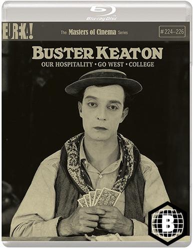 Buster Keaton: Our Hospitality / Go West / College (w/Booklet, Region B) - New Blu - Ray
