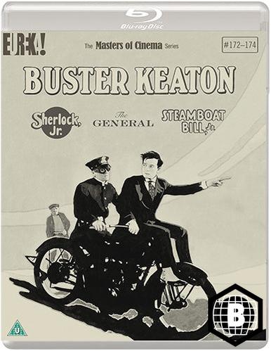 Buster Keaton: Sherlock Jr / The General / Steamboat Bill Jr (Region B) DAMAGED
