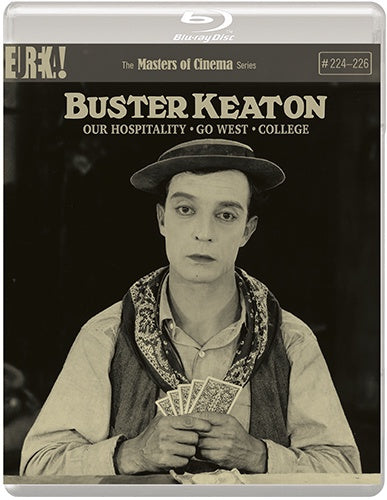 Buster Keaton: Our Hospitality / Go West / College (w/Booklet, Region B)
