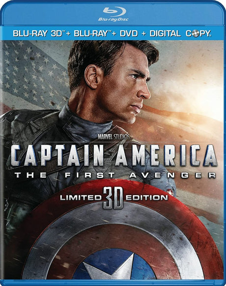 Captain America: The First Avenger (3D/Blu-Ray Combo) w/SLIP USED
