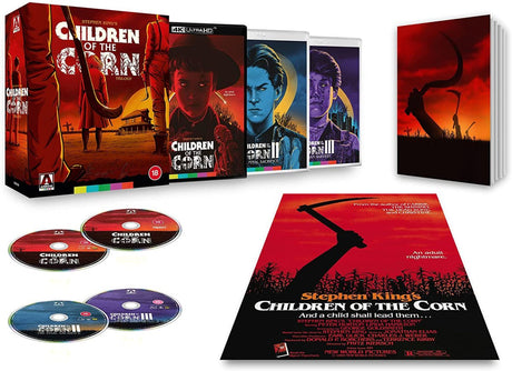 Children of the Corn Trilogy (4K UHD/Blu - ray, Limited Edition, Region Free/B) - New Blu - Ray