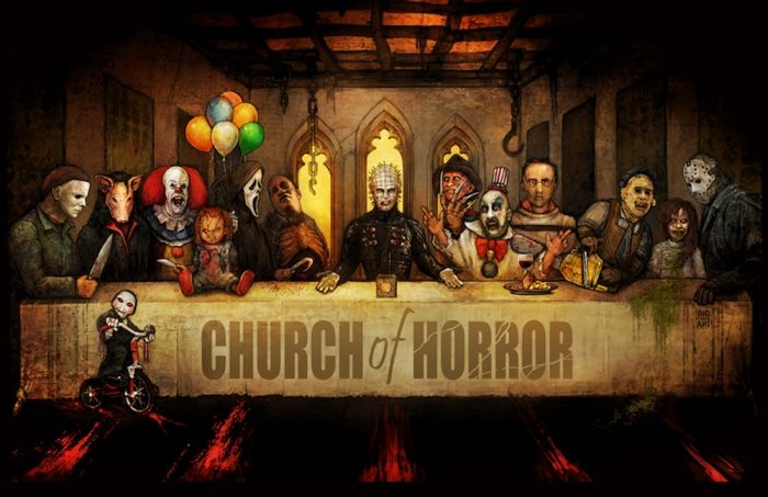 Church of Horror Poster