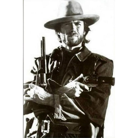Clint Eastwood Guns Poster PICKUP ONLY - Posters/Stickers/Art