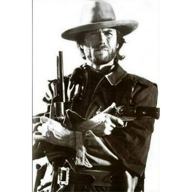 Clint Eastwood Guns Poster PICKUP ONLY - Posters/Stickers/Art