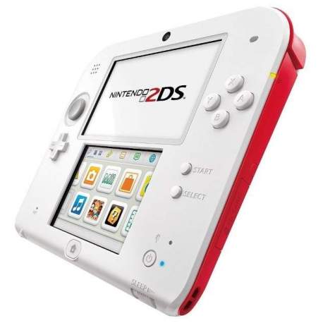 Nintendo 2DS Console Scarlet Red LOOSE