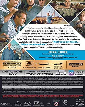 Cool Hand Luke (4K UHD) - New 4K UHD