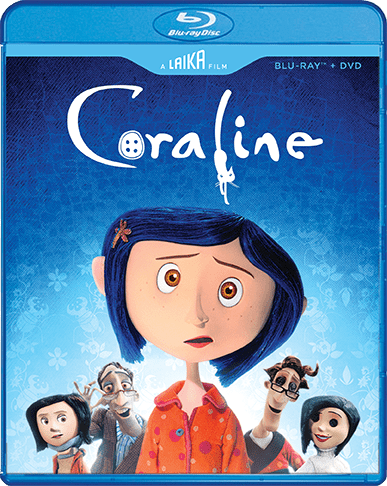 Coraline w/SLIP - New Blu - Ray