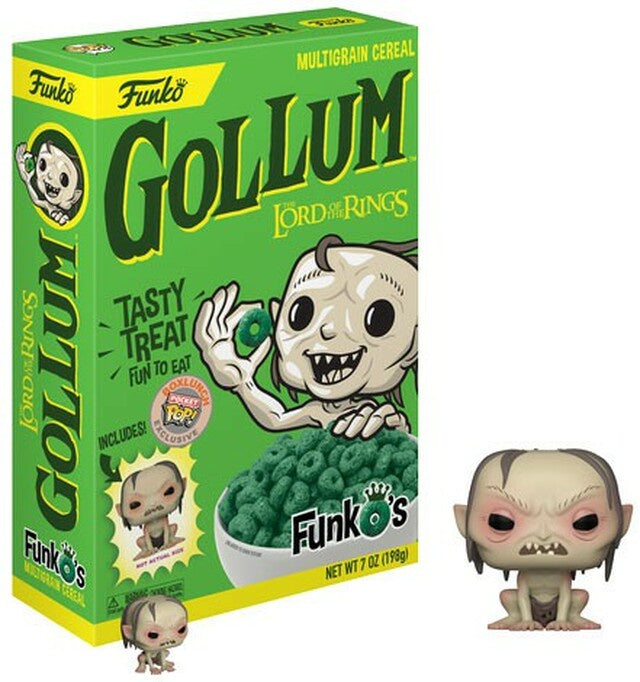 Lord Of The Rings: Gollum Funkos Cereal