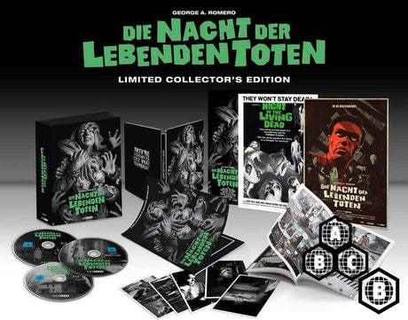 DAMAGED - Night of the Living Dead (4K UHD, Limited Edition, Region Free/B) - DAMAGED