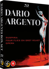 Dario Argento: The Symphony of Fear in Three Films (Limited Edition, Region B) - New Blu - Ray